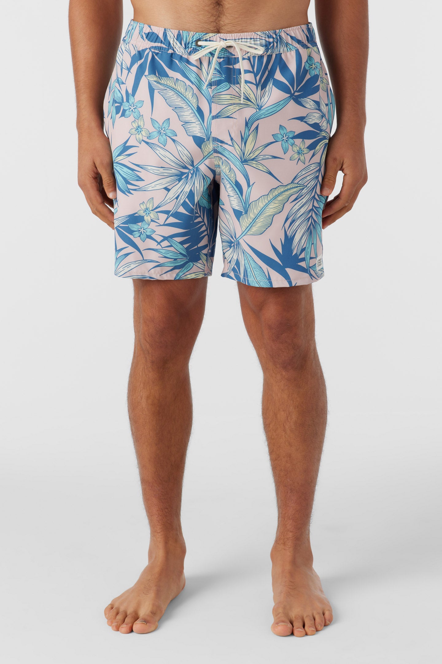 HERMOSA ELASTIC WAIST 17" SWIM TRUNKS