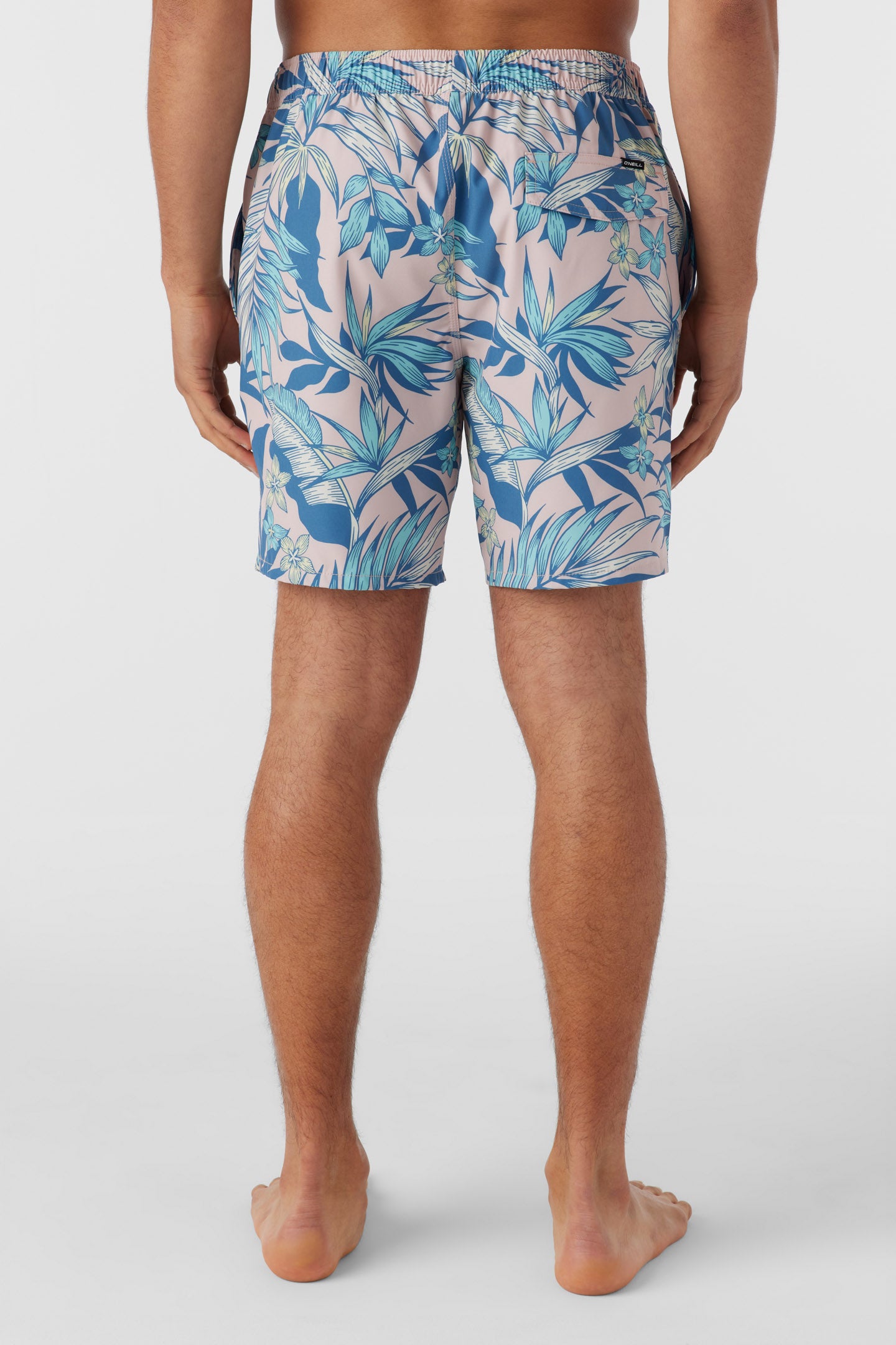 HERMOSA ELASTIC WAIST 17" SWIM TRUNKS