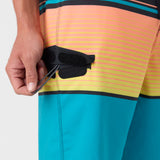 Lennox Stripe 21" Boardshorts