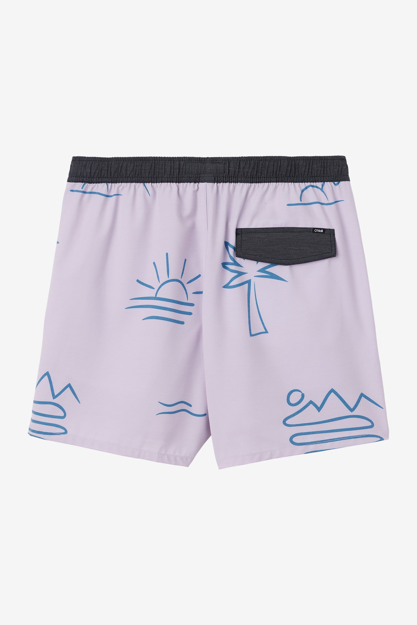 O'RIGINALS ELASTIC WAIST 16" SWIM TRUNKS