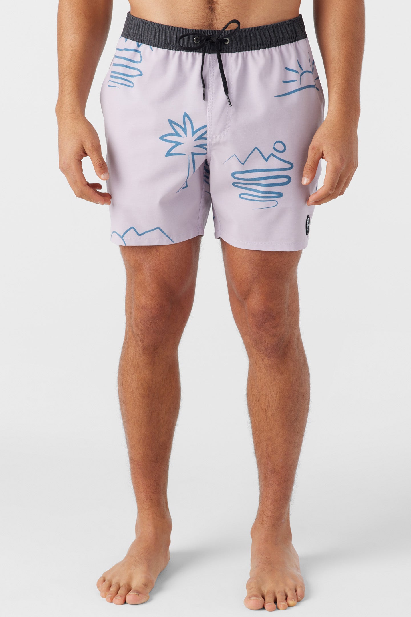 O'RIGINALS ELASTIC WAIST 16" SWIM TRUNKS