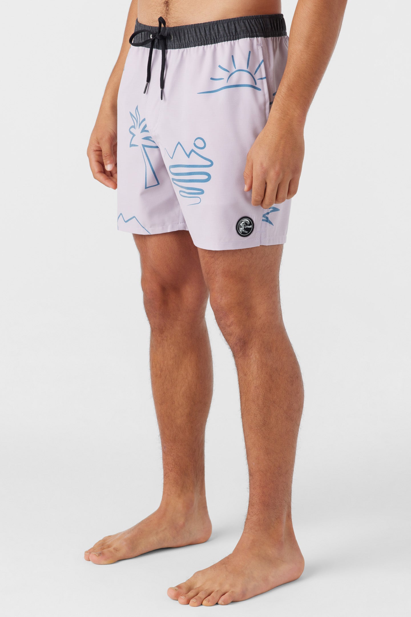 O'RIGINALS ELASTIC WAIST 16" SWIM TRUNKS