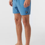 O'Riginals Solid Elastic Waist 16" Swim Trunks