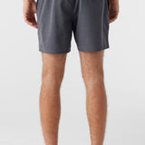 O'Riginals Solid Elastic Waist 16" Swim Trunks