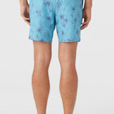 Hermosa Elastic Waist Lined 17" Swim Trunks