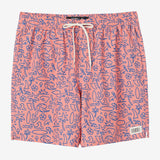 Hermosa Elastic Waist Lined 17" Swim Trunks