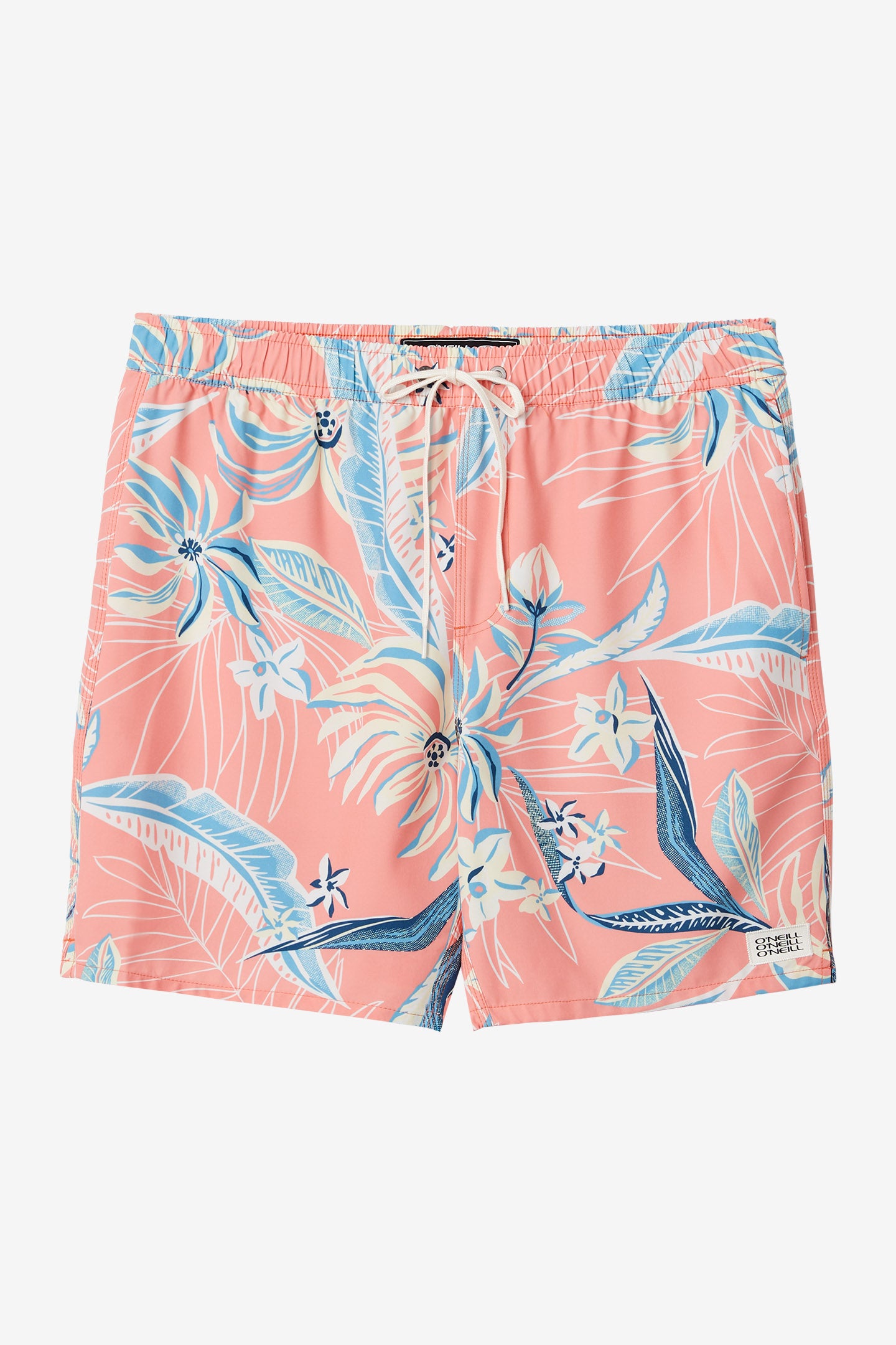 HERMOSA ELASTIC WAIST LINED 17" SWIM TRUNKS