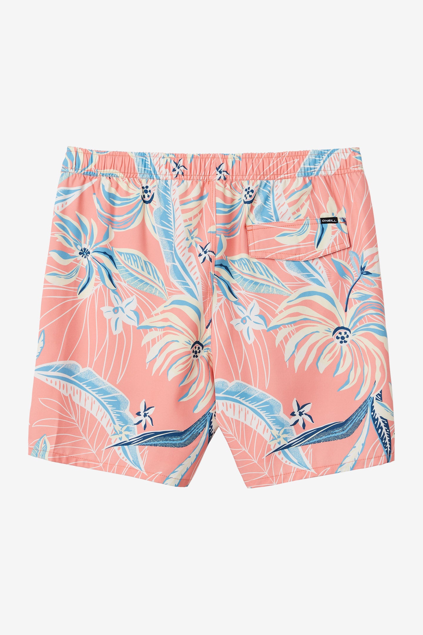 HERMOSA ELASTIC WAIST LINED 17" SWIM TRUNKS