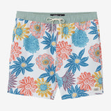 Hermosa Elastic Waist Lined 17" Swim Trunks