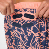 Hermosa Elastic Waist Lined 17" Swim Trunks