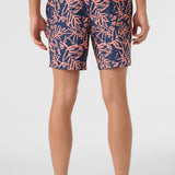 Hermosa Elastic Waist Lined 17" Swim Trunks