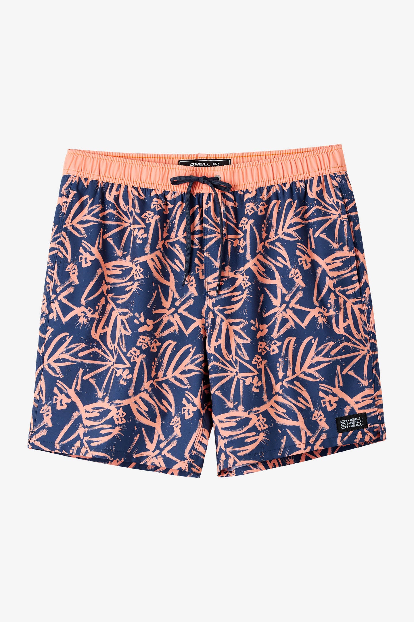 HERMOSA ELASTIC WAIST LINED 17" SWIM TRUNKS