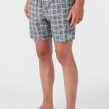 Hermosa Elastic Waist Lined 17" Swim Trunks