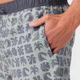 Hermosa Elastic Waist Lined 17" Swim Trunks