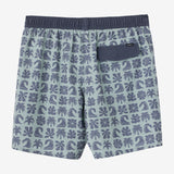 Hermosa Elastic Waist Lined 17" Swim Trunks