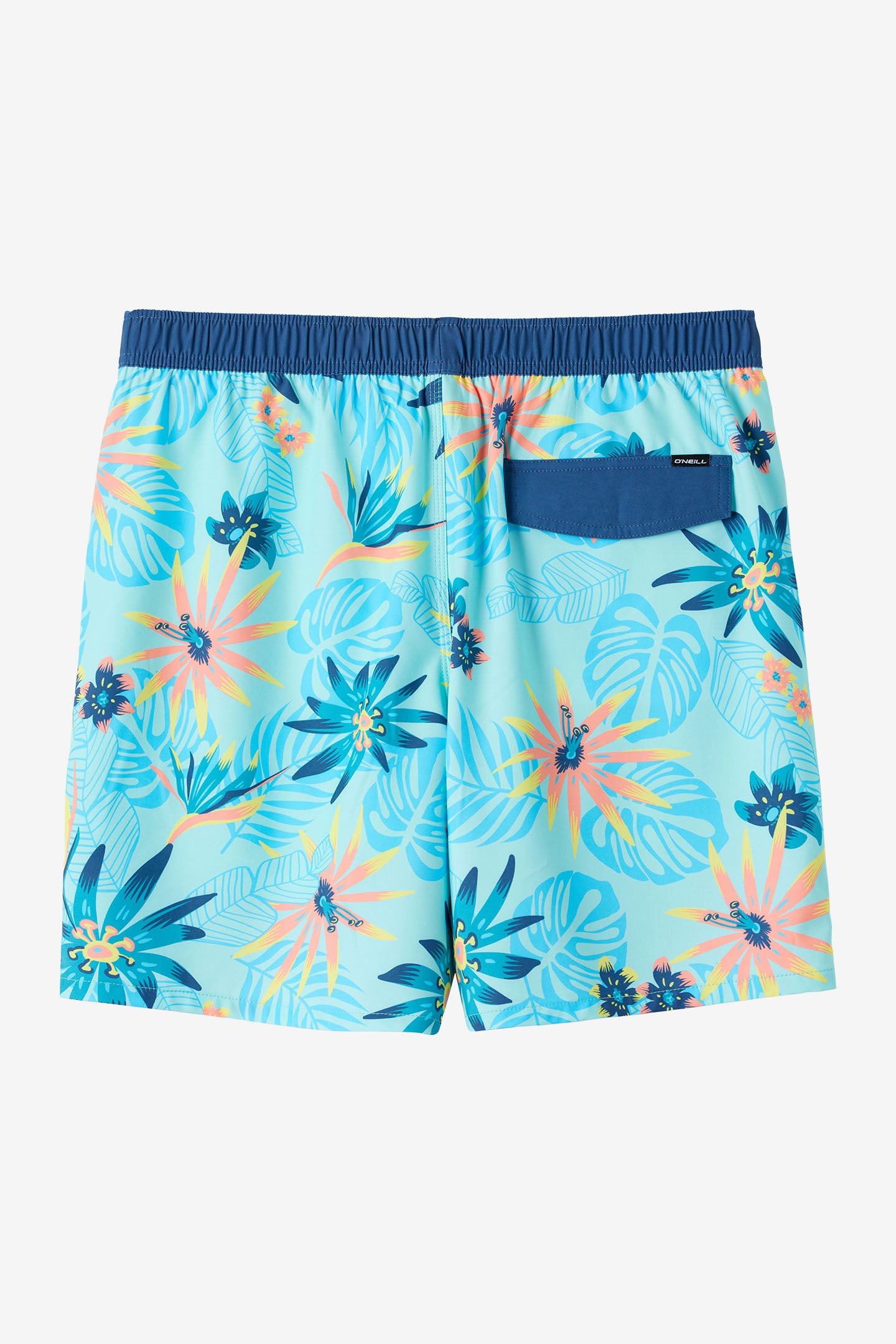 HERMOSA ELASTIC WAIST LINED 17" SWIM TRUNKS