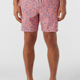 Hermosa Elastic Waist Lined 17" Swim Trunks