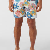 Hermosa Elastic Waist Lined 17" Swim Trunks