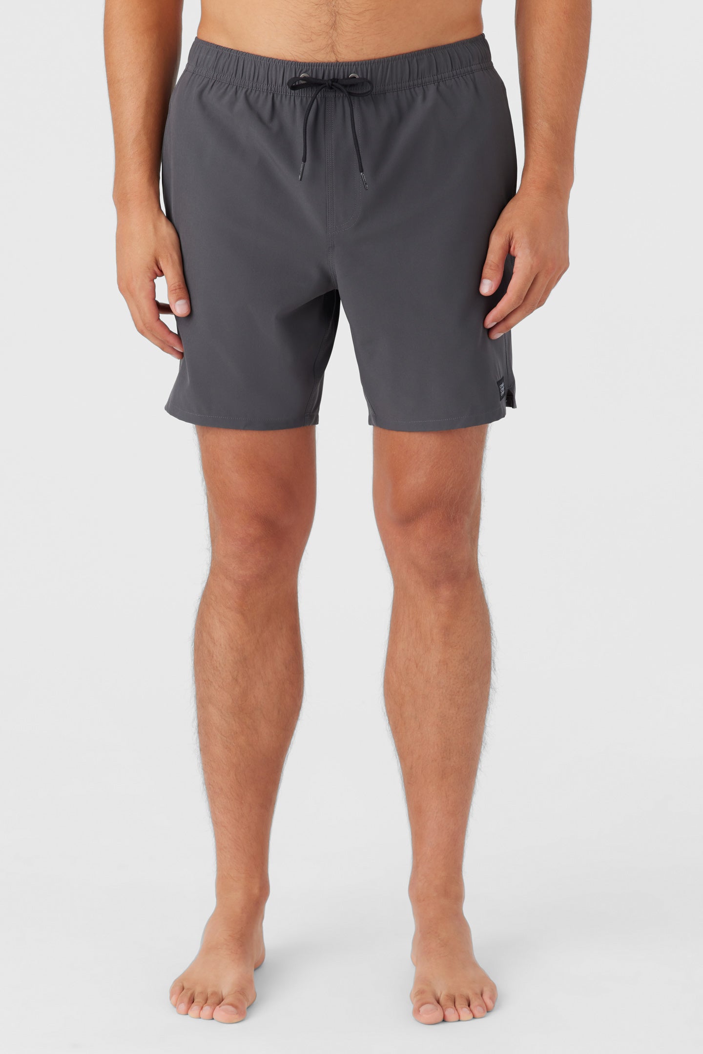 DIVERGENT ELASTIC WAIST LINED 17" SWIM TRUNKS