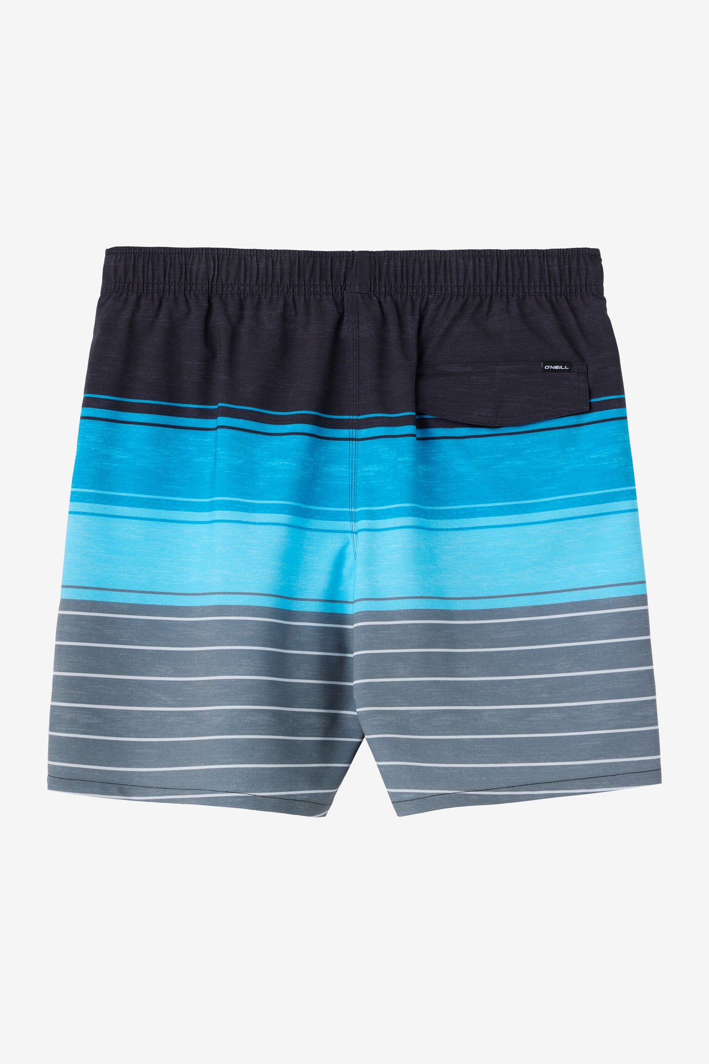 DIVERGENT ELASTIC WAIST LINED 17" SWIM TRUNKS