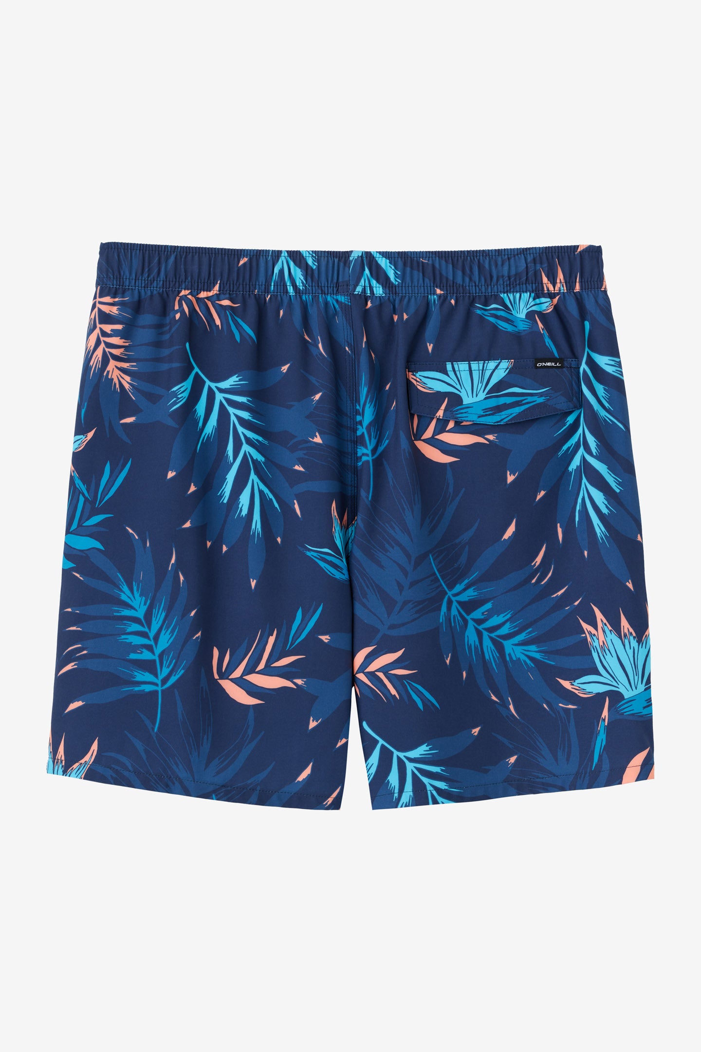 DIVERGENT ELASTIC WAIST LINED 17" SWIM TRUNKS