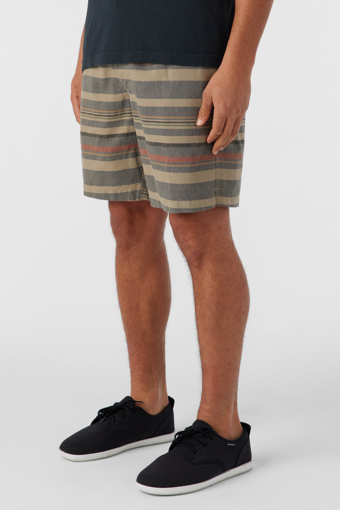 LOW KEY STRIPE 18" SHORTS