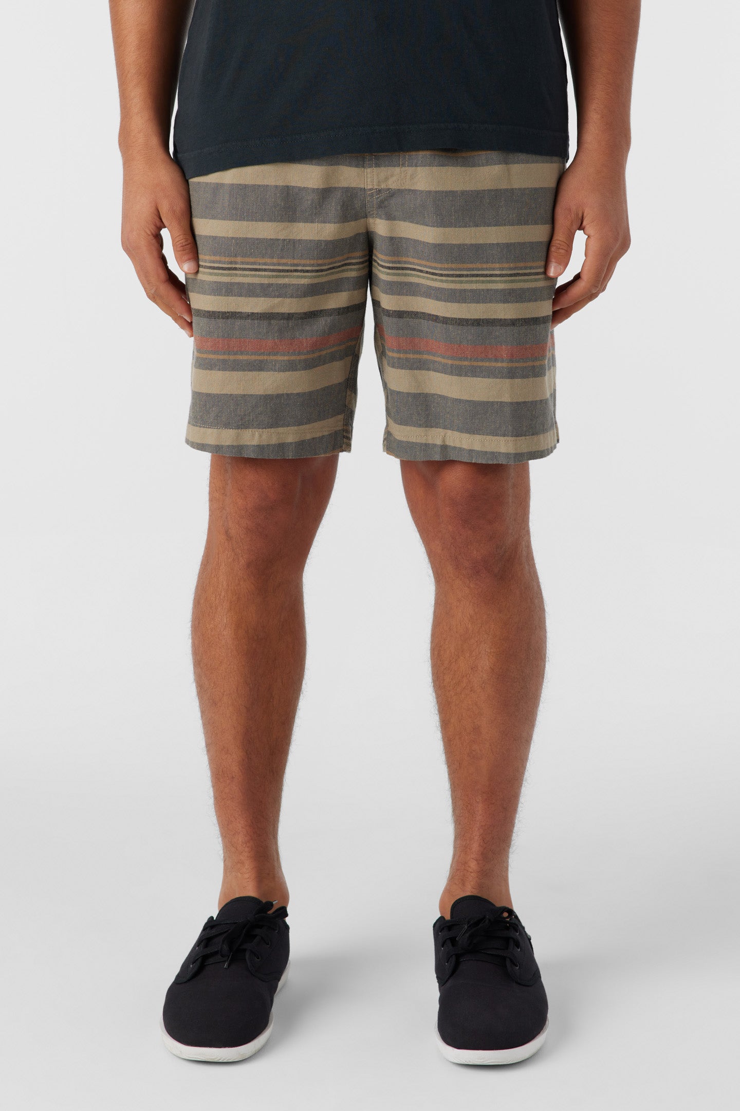 LOW KEY STRIPE 18" SHORTS