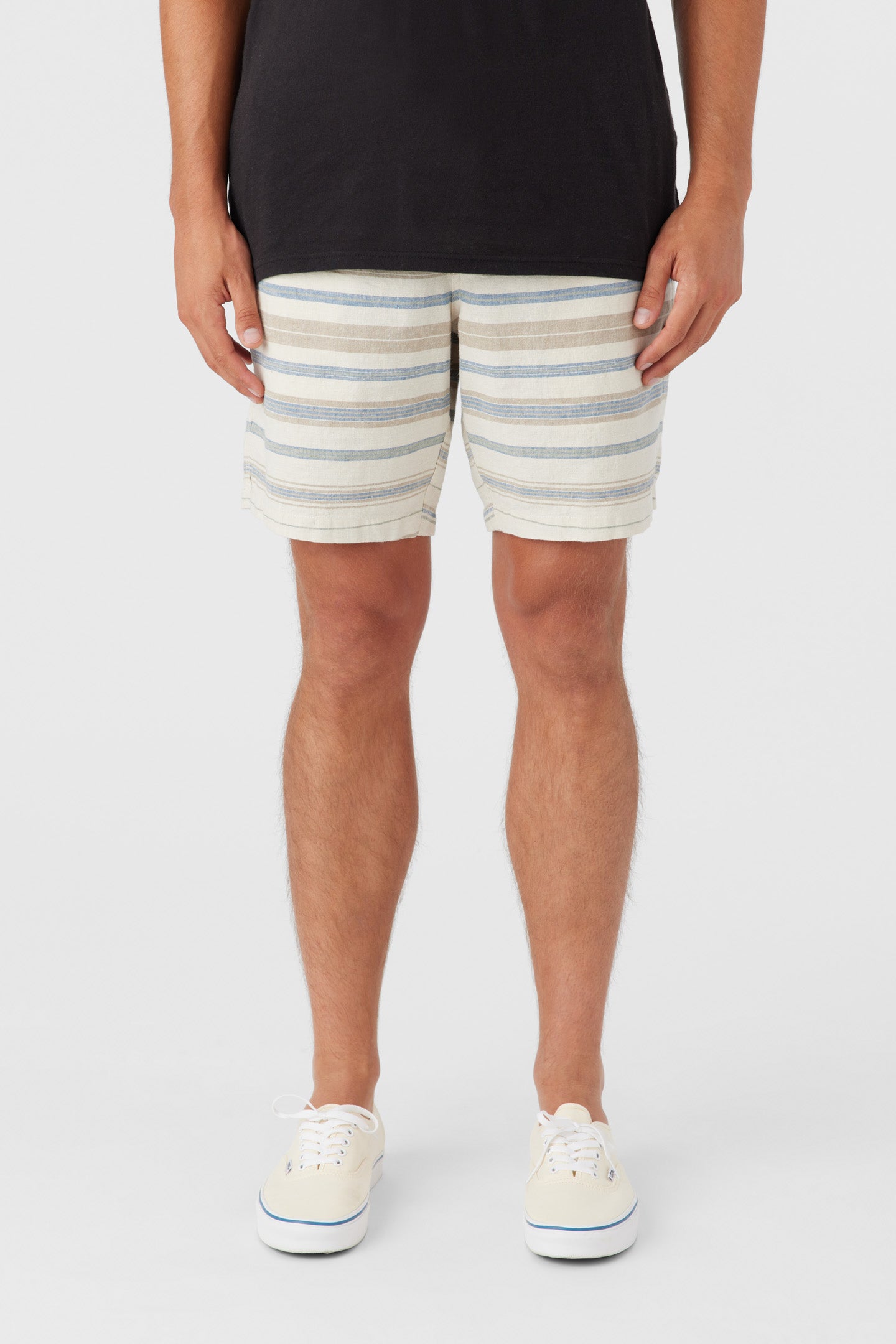 LOW KEY STRIPE 18" SHORTS