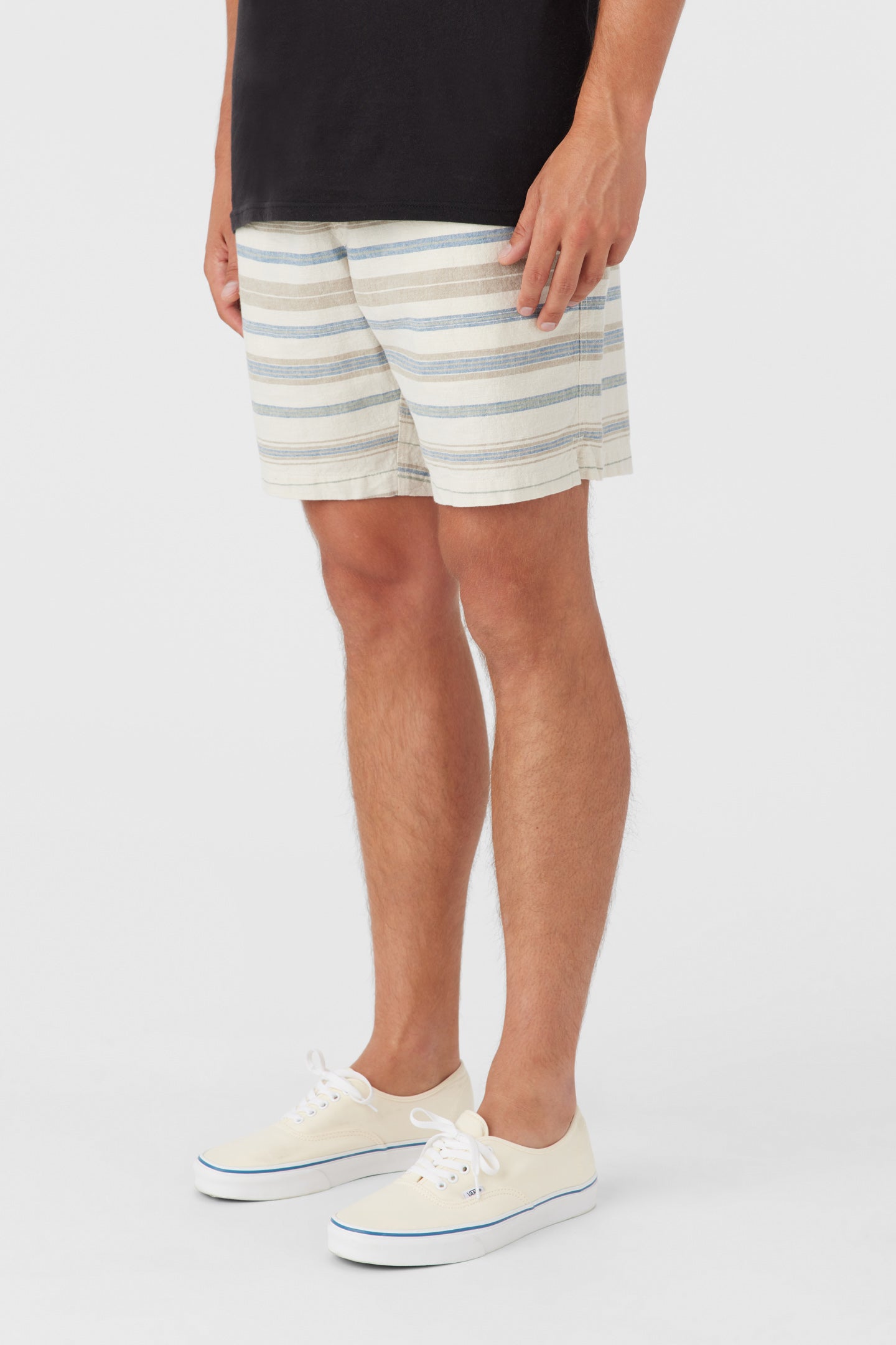 LOW KEY STRIPE 18" SHORTS