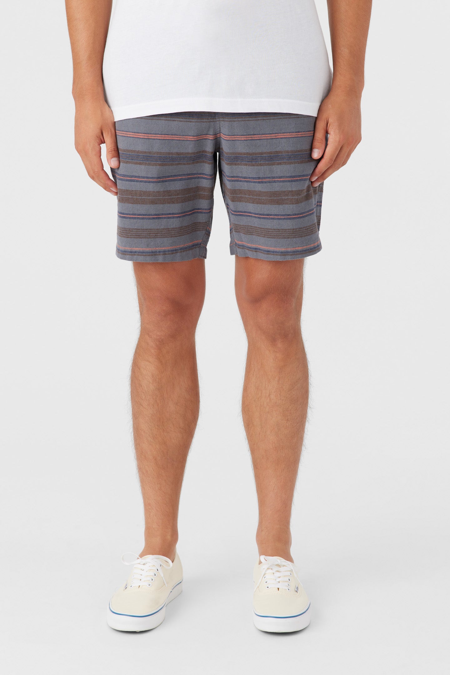 LOW KEY STRIPE 18" SHORTS