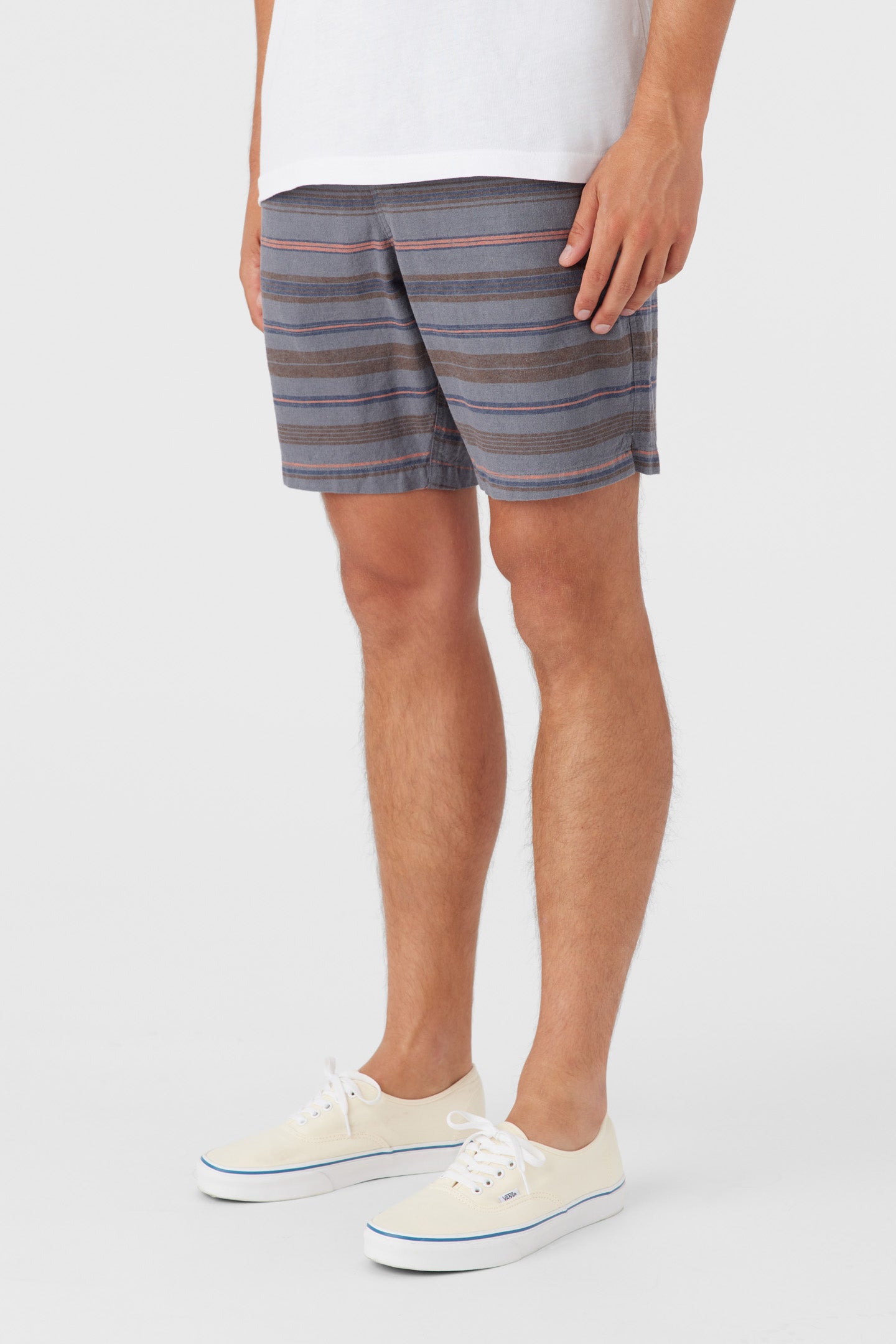 LOW KEY STRIPE 18" SHORTS