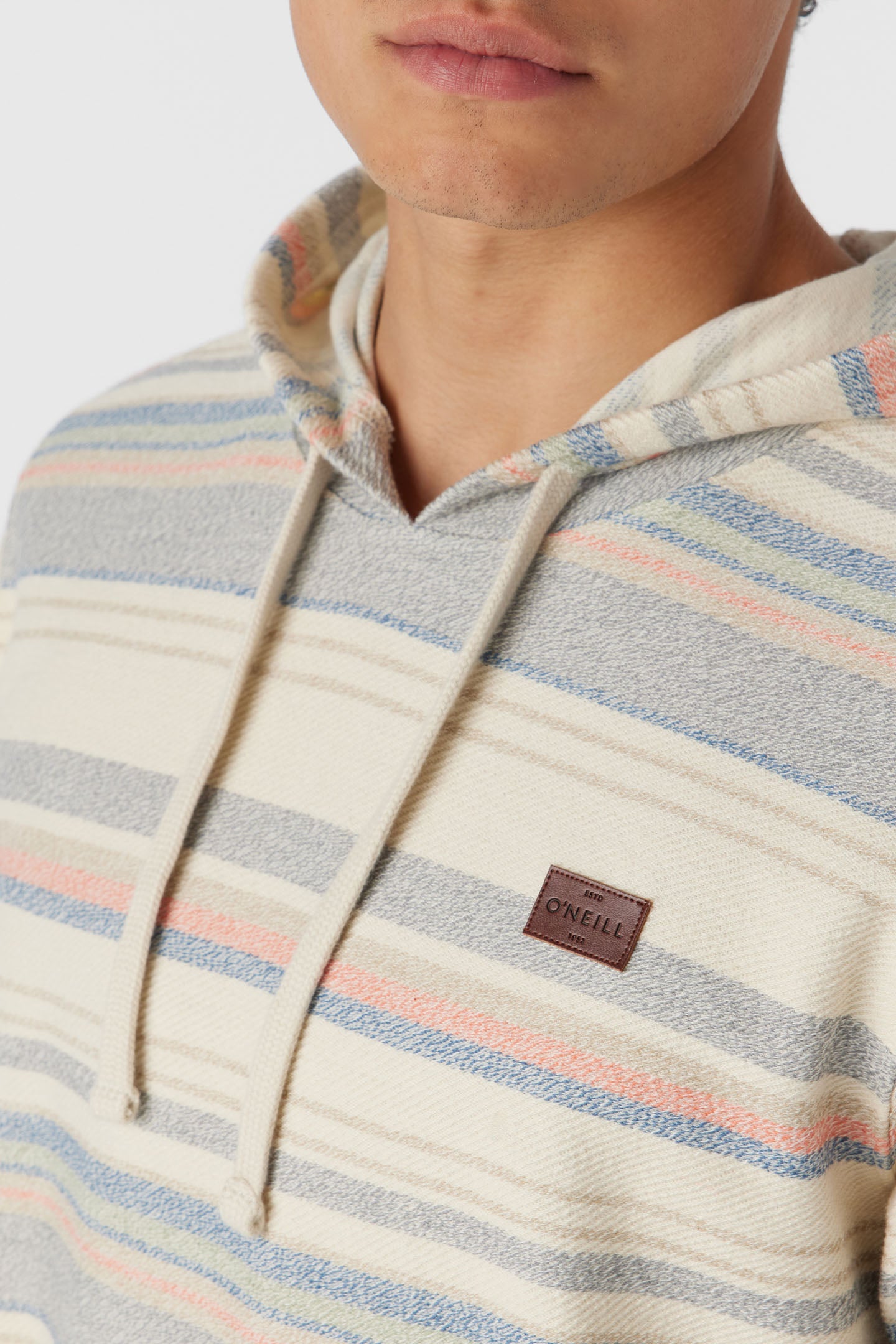 BAVARO STRIPE PULLOVER FLEECE