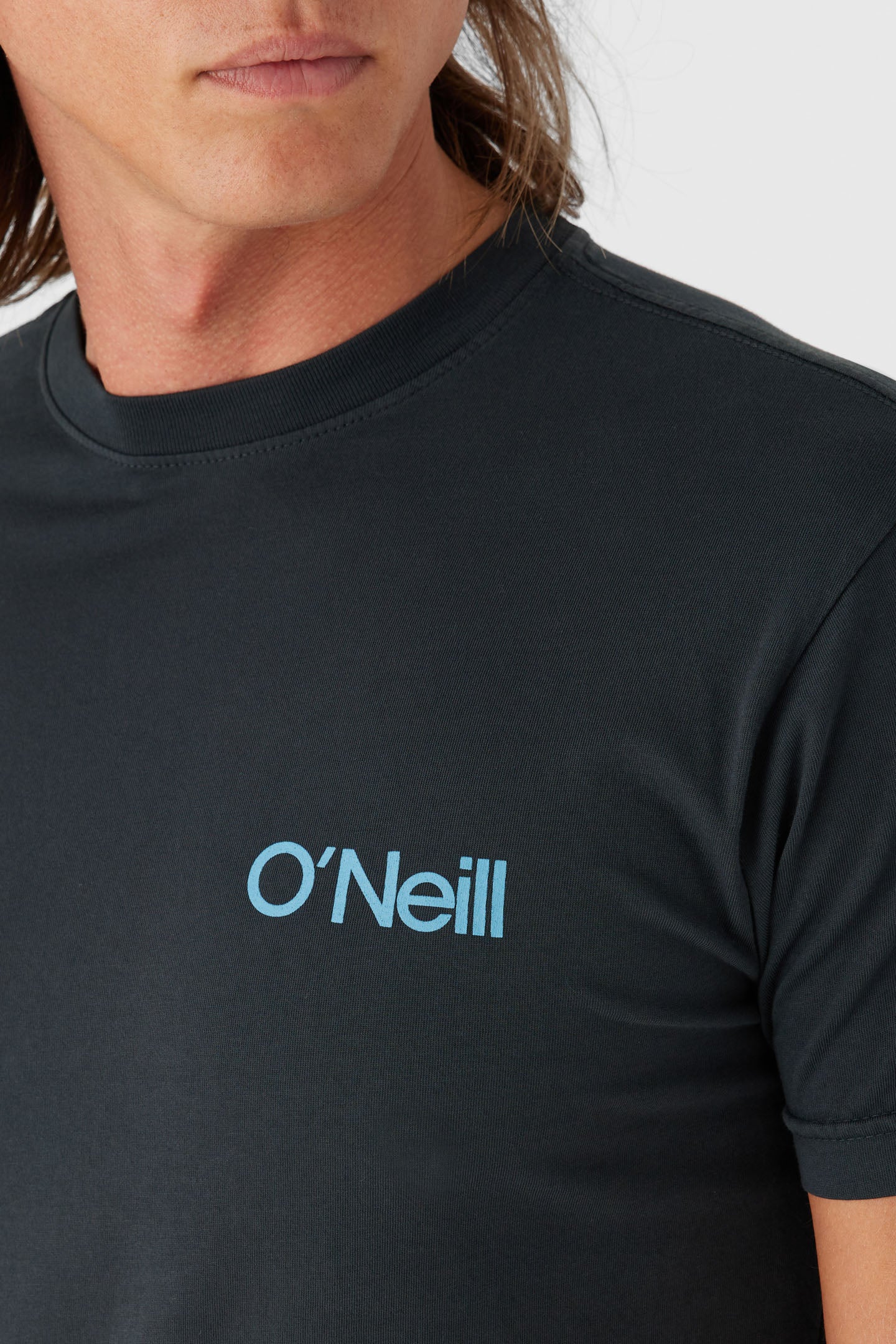 O'Riginals Wonky Palm Modern Fit Tee - Dark Charcoal | O'Neill