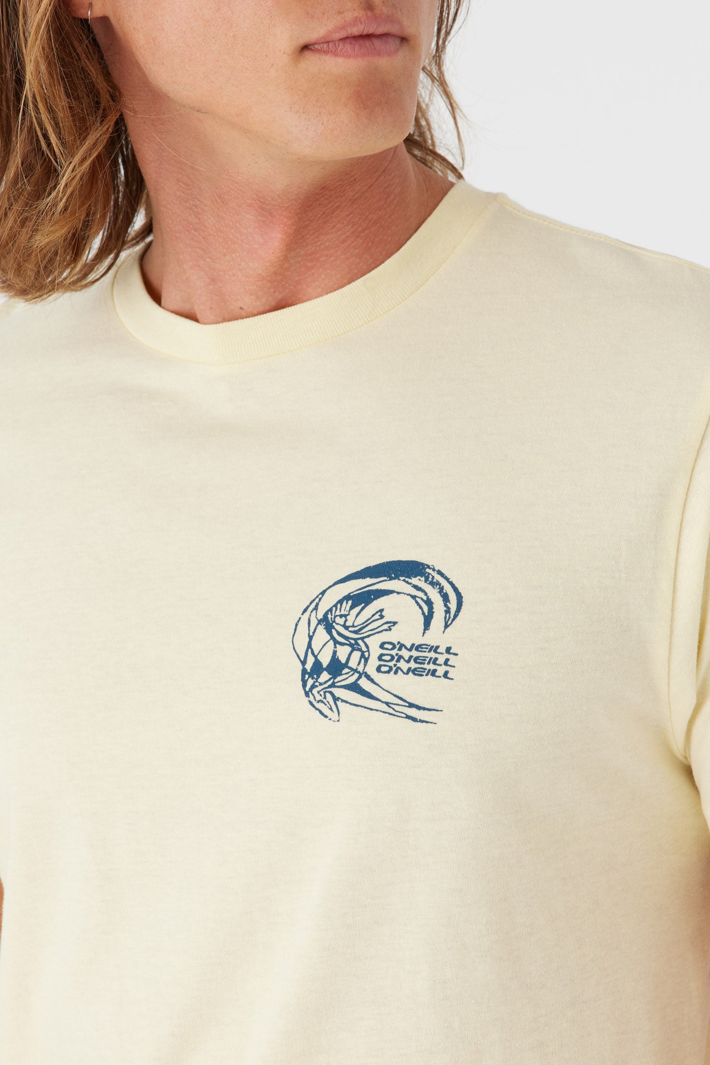 Exposure Standard Fit Tee - Pale Yellow | O'Neill