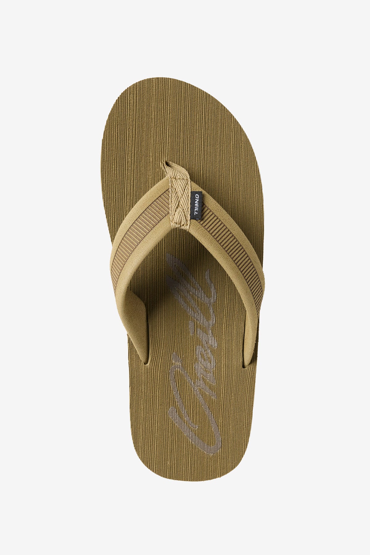 O\'Neill Men\'s Expedition Flip Flops Tan/Brown Lightweight Foam Sandals Size 12 O main image 4