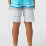 Boy's Hyperfreak Heat Stripe 17" Boardshorts