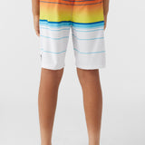 Boy's Hyperfreak Heat Stripe 17" Boardshorts