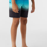 Boy's Hyperfreak Heat Stripe Line 16" Boardshorts