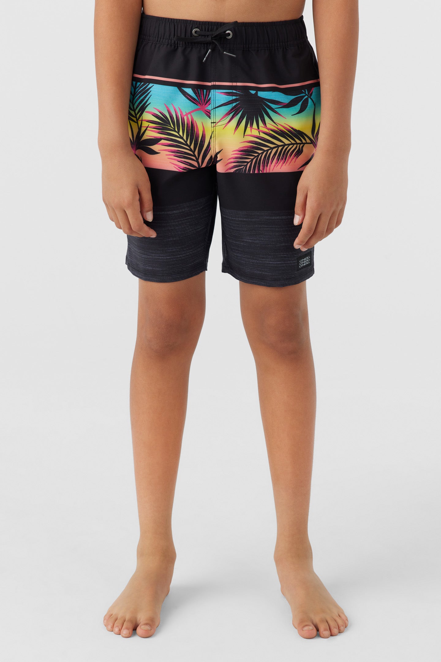 BOY'S HERMOSA ELASTIC WAIST 16" SWIM TRUNKS