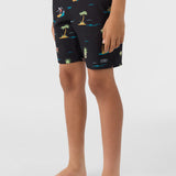 Boy's Hermosa Elastic Waist 16" Swim Trunks