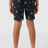 Boy's Hermosa Elastic Waist 16" Swim Trunks
