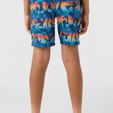 Boy's Hermosa Elastic Waist 16" Swim Trunks