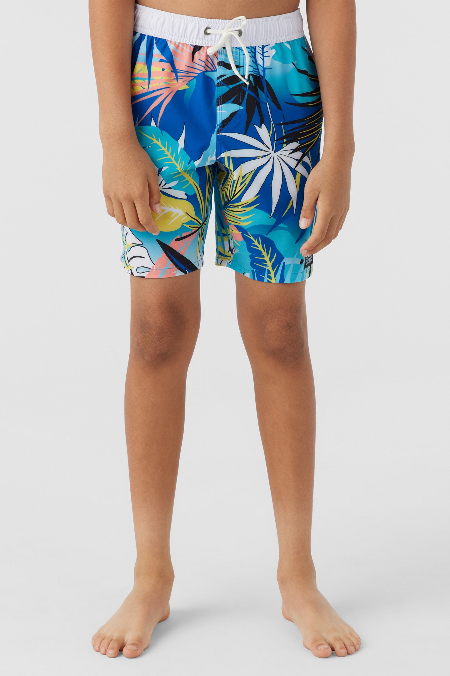 BOY'S HERMOSA ELASTIC WAIST 16" SWIM TRUNKS