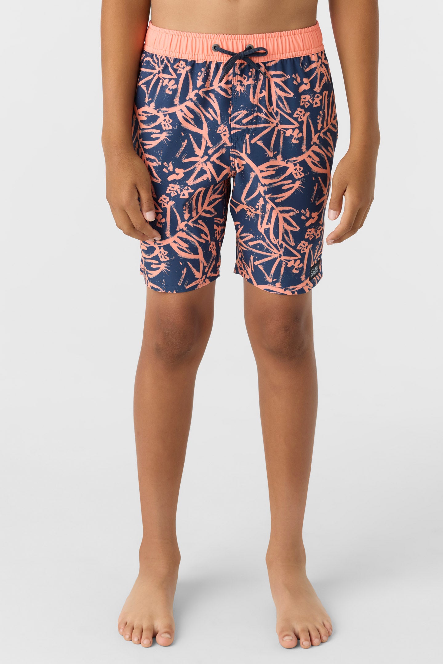 BOY'S HERMOSA ELASTIC WAIST 16" SWIM TRUNKS