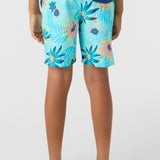 Boy's Hermosa Elastic Waist 16" Swim Trunks