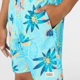 Boy's Hermosa Elastic Waist 16" Swim Trunks