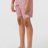 Boy's Hermosa Elastic Waist 16" Swim Trunks