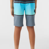 Boy's Lennox Stripe 18" Boardshorts