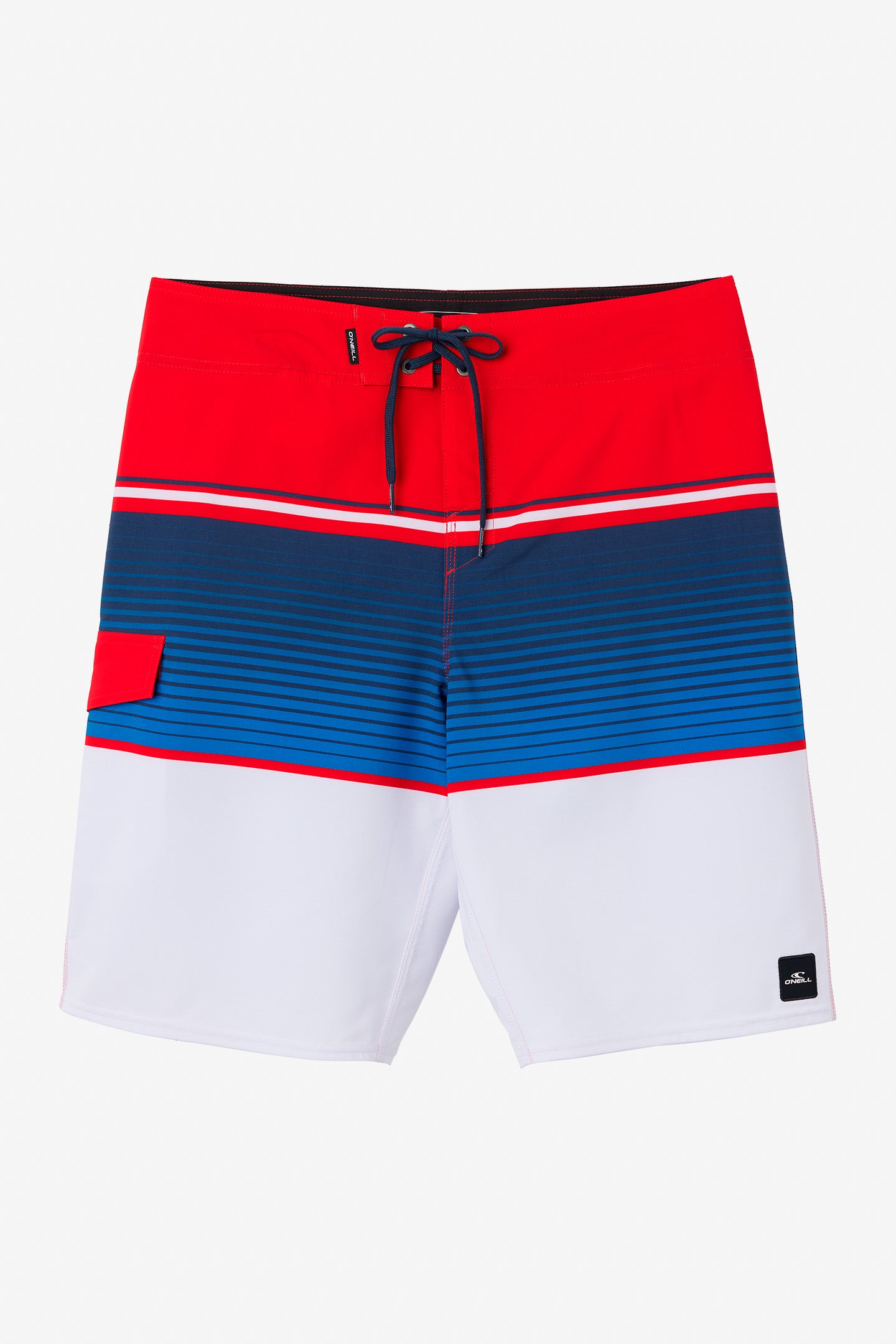 BOY'S LENNOX STRIPE 18" BOARDSHORTS