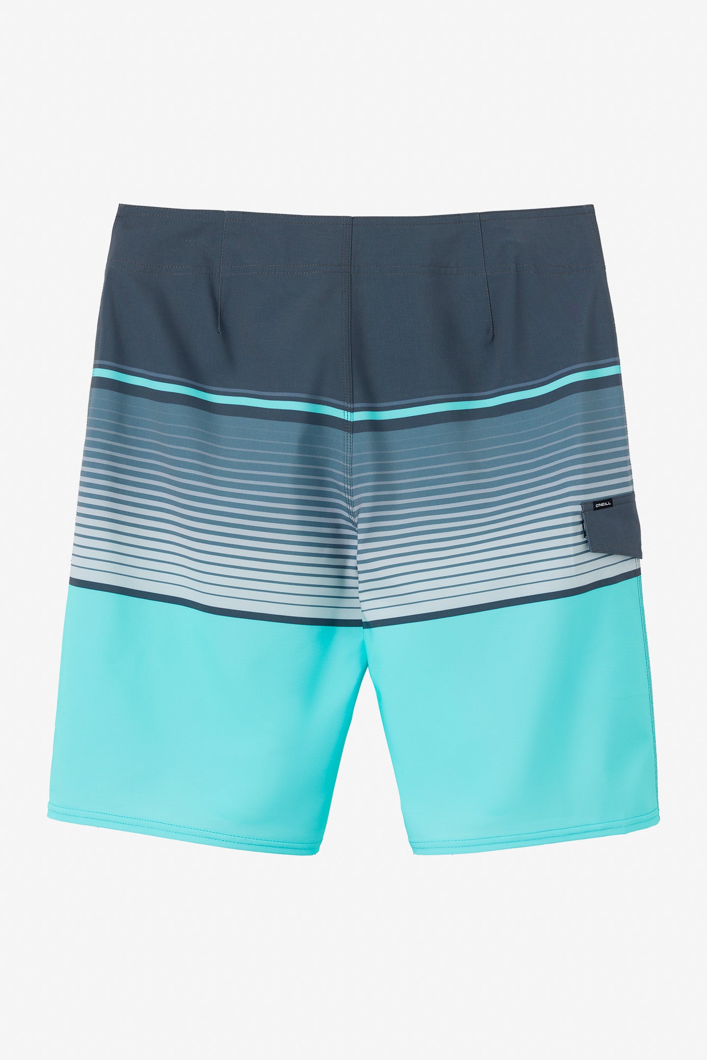 BOY'S LENNOX STRIPE 18" BOARDSHORTS